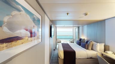 Edge Single Stateroom with Infinite Veranda